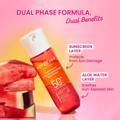 Dot & Key Watermelon Cooling Sunscreen Body Spray SPF 40 PA+++ – 110ml | Broad Spectrum UV Protection | Alcohol-Free | Non-Greasy & Non-Sticky | For Men & Women | All Skin Types