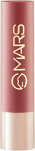 MARS creamy matte lipstick tube in mauve with gold logo on cap
