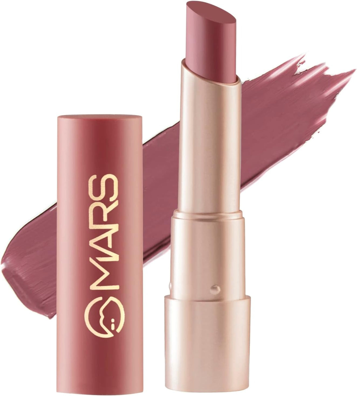 MARS Creamy Matte Long Lasting Lipstick 02-Zesty Zumba | Smooth, Lightweight & Single Swipe Application | 3.2g