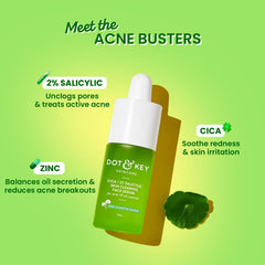 Dot & Key 2% Salicylic Acid + Cica Anti-Acne Serum - 30ml