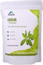 White sidr powder pouch with green leaf graphic and 250 g net weight