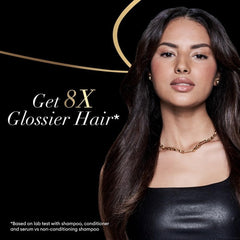 TRESemmé Gloss Ultimate Ultra Shine Hair Serum with Macadamia Oil & Vitamin E | Smooth & Shiny Finish | Hair Serum for Frizz Control & Glossy Hair | 50ml