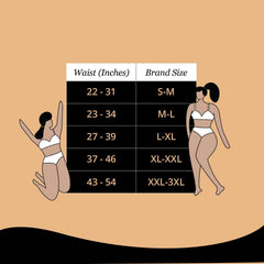 Carmesi Disposable Period Panties for Women & Girls | Pack of 4 | M-L Size | 360° Leak Protection for Heavy Flow | Ultra Absorbent Core | Overnight Period & Maternity Panties