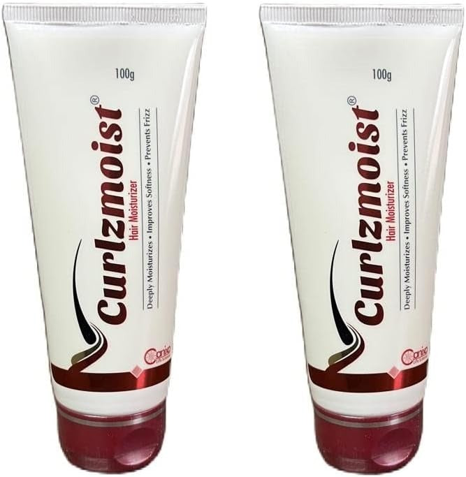 Canixa Curlzmoist Hair Moisturizer – Deep Moisturizing Hair Care for Soft, Smooth & Manageable Hair – Pack of 2 (100g x 2)