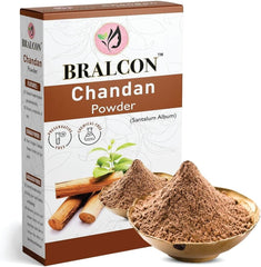Bralcon Activated Charcoal, Chandan, Orange Peel & Multani Mitti Powder Combo – 400g (100g x 4) – Face Pack & Skin Care Powders