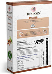 Bralcon Activated Charcoal, Chandan, Orange Peel & Multani Mitti Powder Combo – 400g (100g x 4) – Face Pack & Skin Care Powders