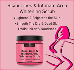 Park Daniel Bikini Lines & Intimate Area Whitening Scrub – Lightening & Exfoliating Cream for Sensitive Skin – 100g