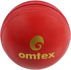 Omtex Cricket Wobble Ball – Practice Training Ball for Batting, Bowling & Fielding – Cricket Training Equipment