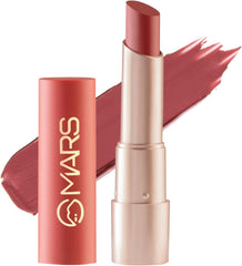 MARS Creamy Matte Long Lasting Lipstick for Women – Smooth, Lightweight & Highly Pigmented Formula – Single Swipe Application – Shade 08 Hip-Hop – 3.2g