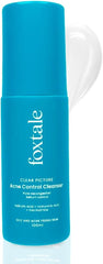 Foxtale 2% Salicylic Acid Face Wash for Oily & Acne-Prone Skin – Acne Control Cleanser for Men & Women – Helps Control Excess Oil & Unclog Pores – 100ml
