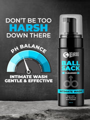 BD Ball Sack Intimate Wash for Men – Gentle Intimate Hygiene Cleanser – Freshness & Odour Control – 100ml
