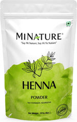 Mi Nature Pure Henna Powder (Lawsonia Inermis) 227g / 8 oz – Natural Plant-Based Hair Colouring & Conditioning Treatment – Herbal Hair Care – No Added Preservatives