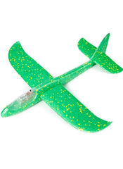 Hand Throwing Foam Airplane with LED Lights – 48x16x6cm | Glider Toy for Kids & Outdoor Fun