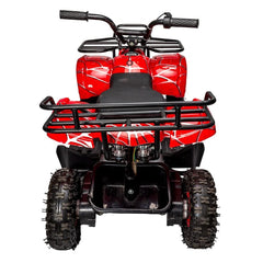 دراجة رباعية كهربائية ZS-BD 288 بقوة 800 واط - 36 فولت، إطارات بدون أنابيب، مقعد جلدي