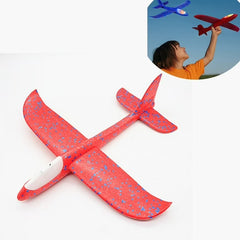 Avión planeador de espuma Huitich para niños, juguete ligero