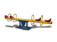 Heavy-Duty Outdoor 4-Seater Spring See Saw for Kids – Playground Equipment (450×400×200 cm)