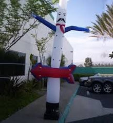 Air Dancer Inflatable Chef Tube – 6M Tall