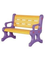 Plastic Kids Bench – Assorted Colors, Durable & Child-Safe Seating (80×48×60 cm, Pack of 1)