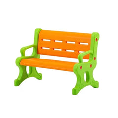 Plastic Kids Bench – Assorted Colors, Durable & Child-Safe Seating (80×48×60 cm, Pack of 1)