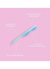 Wet Detangler Brush Blue | Effortless Detangling for All Hair Types