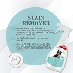 Bioline Dog & Cat Stain Remover Spray – Ideal for Upholstery & Carpets [Volume – 300ml]