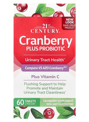 Product Name: Cranberry Plus Probiotic Supplement – 60 Tablets