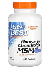 Product Name: Glucosamine Chondroitin MSM with OptiMSM – 240 Veggie Capsules