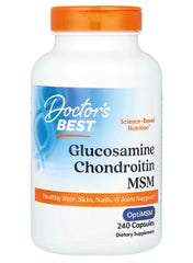 Product Name: Glucosamine Chondroitin MSM with OptiMSM – 240 Veggie Capsules