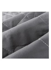 Waterproof Fitted Bedding Topper Set – Dark Grey | Mattress & Pillow Protector with 2 Pillowcases (Multiple Sizes) - Mumzar