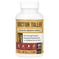 NuBest Doctor Taller™ Advanced Growth Formula | Children 8+ & Teens | 60 Vegan Capsules - Mumzar