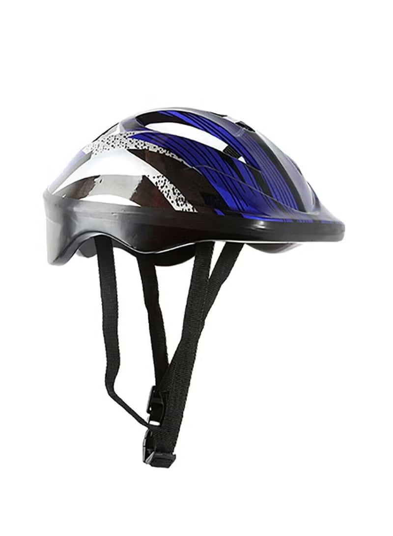 Skating Helmet Thick Sponge Inner Pad Protection (Red & Blue) - Mumzar