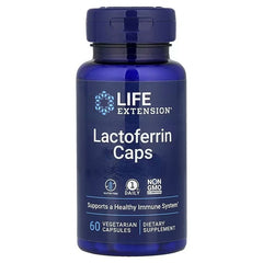 Life Extension Lactoferrin Capsules – 300 mg, 60 Vegetarian Capsules