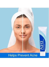 A313 retinol night cream tube on white background