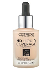 Catrice HD Liquid Coverage Foundation – 010, 020 & 030 (30ml each)