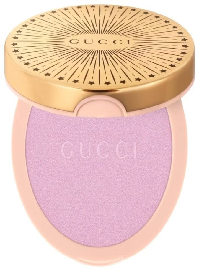 GUCCI Glow Illuminating Highlighter 10 g – 02 Frosted Lilac (Pearl Lilac, Multi-Use)