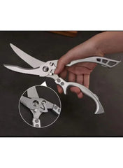 Powerful Chicken Bone Scissors – 300g Heavy-Duty Poultry Shears with Aluminum Handle - Mumzar