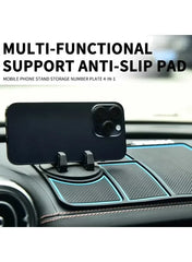 Silicone Anti-Skid Mat for Car Dashboard – Non-Slip Dashboard Pad (Red & Blue) - Mumzar