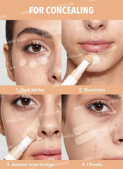 SHEGLAM Complexion Boost Concealer – With Sponge-Head Applicator