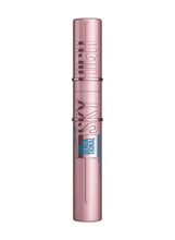 Rose-gold waterproof mascara tube, blackest black
