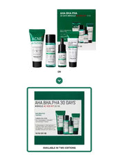 Some By Mi AHA BHA PHA 30 Days Miracle AC SOS Kit – 4 Step Acne Care Travel Set (70ml + 20g) - Mumzar