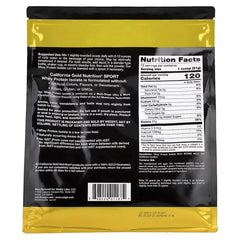 California Gold Nutrition Sport Whey Protein Isolate – Unflavoured 1 lb & 5 lb | High Protein, Muscle Recovery & Lean Muscle Support