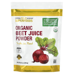 California Gold Nutrition Superfoods Organic Powders – Cocoa, Beet Juice, Maca Root, Matcha Green Tea & Wheatgrass