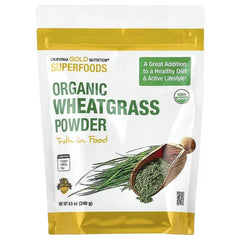 California Gold Nutrition Superfoods Organic Powders – Cocoa, Beet Juice, Maca Root, Matcha Green Tea & Wheatgrass