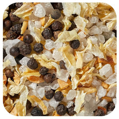 California Gold Nutrition Foods Seasoning & Salt Grinders – Lemon Pepper, Pink Himalayan Salt & Violet Sea Salt