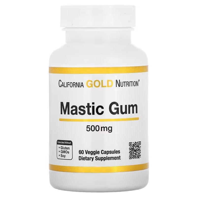 California Gold Nutrition Mastic Gum, 500 mg, 180 Veg Capsules
