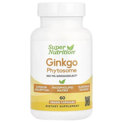 Phytosome Herbal Supplements Collection – Bergamot, Boswellia, Ginkgo, Green Tea, Milk Thistle & Quercetin – 60 Veg Capsules
