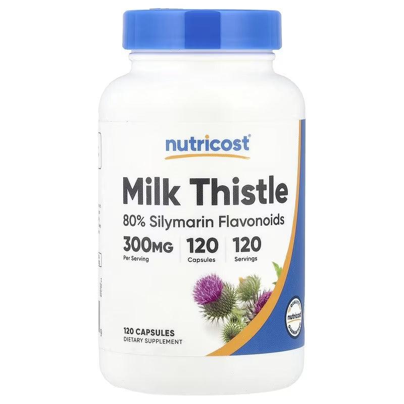 Nutricost Milk Thistle Capsules – Liver Health & Antioxidant Support Supplement