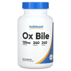 Nutricost Ox Bile Capsules – Digestive & Fat Metabolism Support Supplement