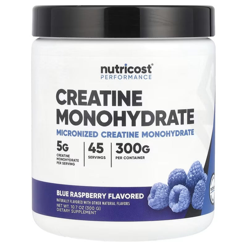 Nutricost Performance Creatine Monohydrate Powder – Strength & Workout Support Supplement