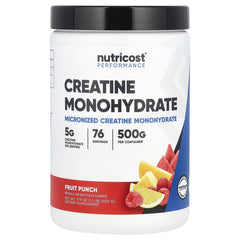 Nutricost Performance Creatine Monohydrate Powder – Strength & Workout Support Supplement